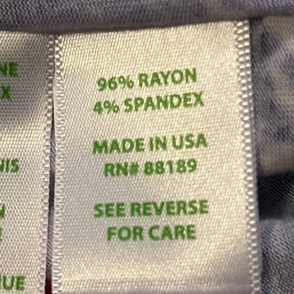 Lilly Pulitzer Kaliko Caftan Knit Top Floral Colorful Beach  Size XXS/XS 20976 - Picture 8 of 9